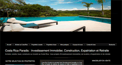 Desktop Screenshot of costarica-paradis.com