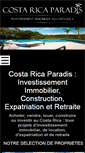 Mobile Screenshot of costarica-paradis.com