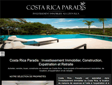 Tablet Screenshot of costarica-paradis.com